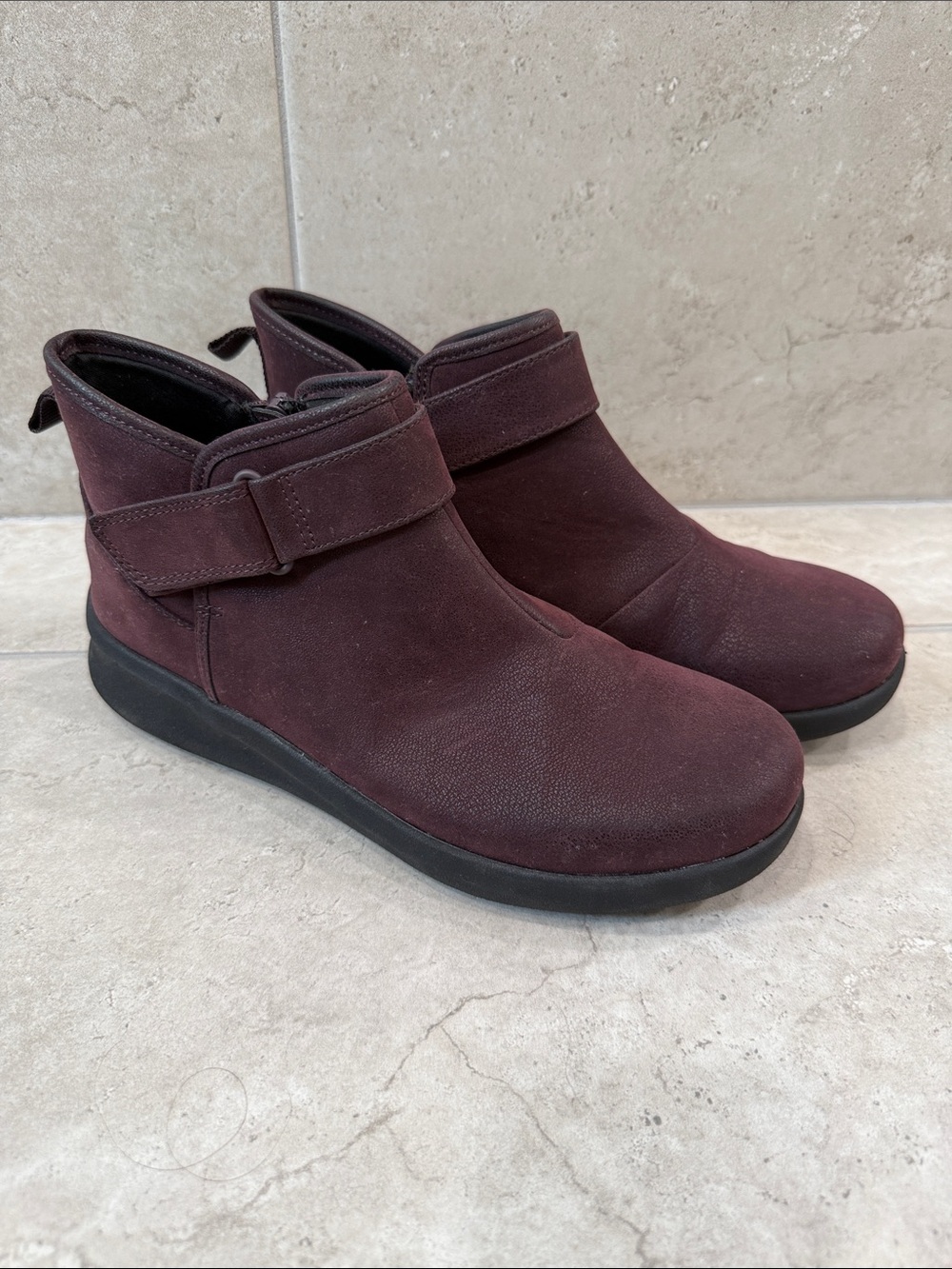 Cloudsteppers by Clark’s Clarks NEW SILLIAN 2.0 WEST Size 6.5 W Purple Suede